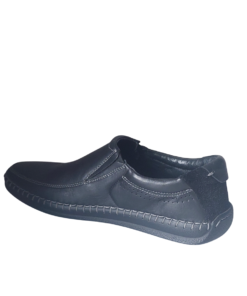 Мокасины BADURA 6265 кожаные черные