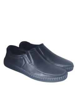 Мокасины BADURA 6265 кожаные черные