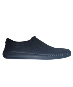 Мокасины BADURA 6265 кожаные черные