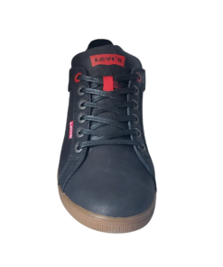 Мокасины Levis(M 33) кожаные черные