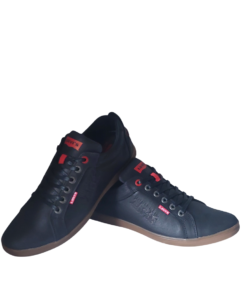 Мокасины Levis(M 33) кожаные черные