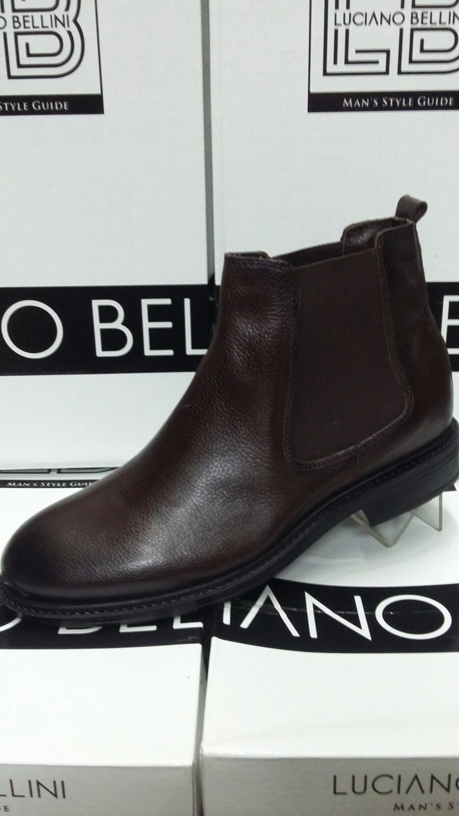 Ботинки челси Luciano Bellini137 17 Коричневые photo Ботинки челси Luciano Bellini137 17 Коричневые