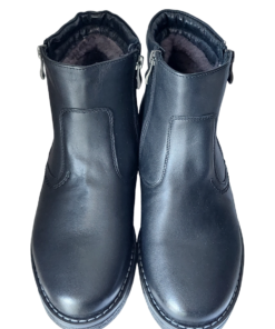 Зимние ботинки Georgio(390) черные кожаные