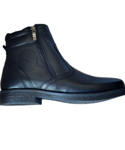 Зимние ботинки Georgio(390) черные кожаные