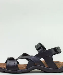 Босоножки Step Wey 1072 кожаные черные