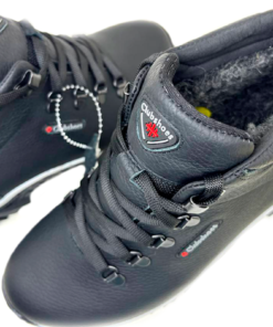 Кроссовки зимние Clubshoes(5)кожаные черные