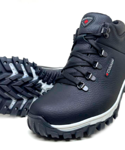 Кроссовки зимние Clubshoes(5)кожаные черные