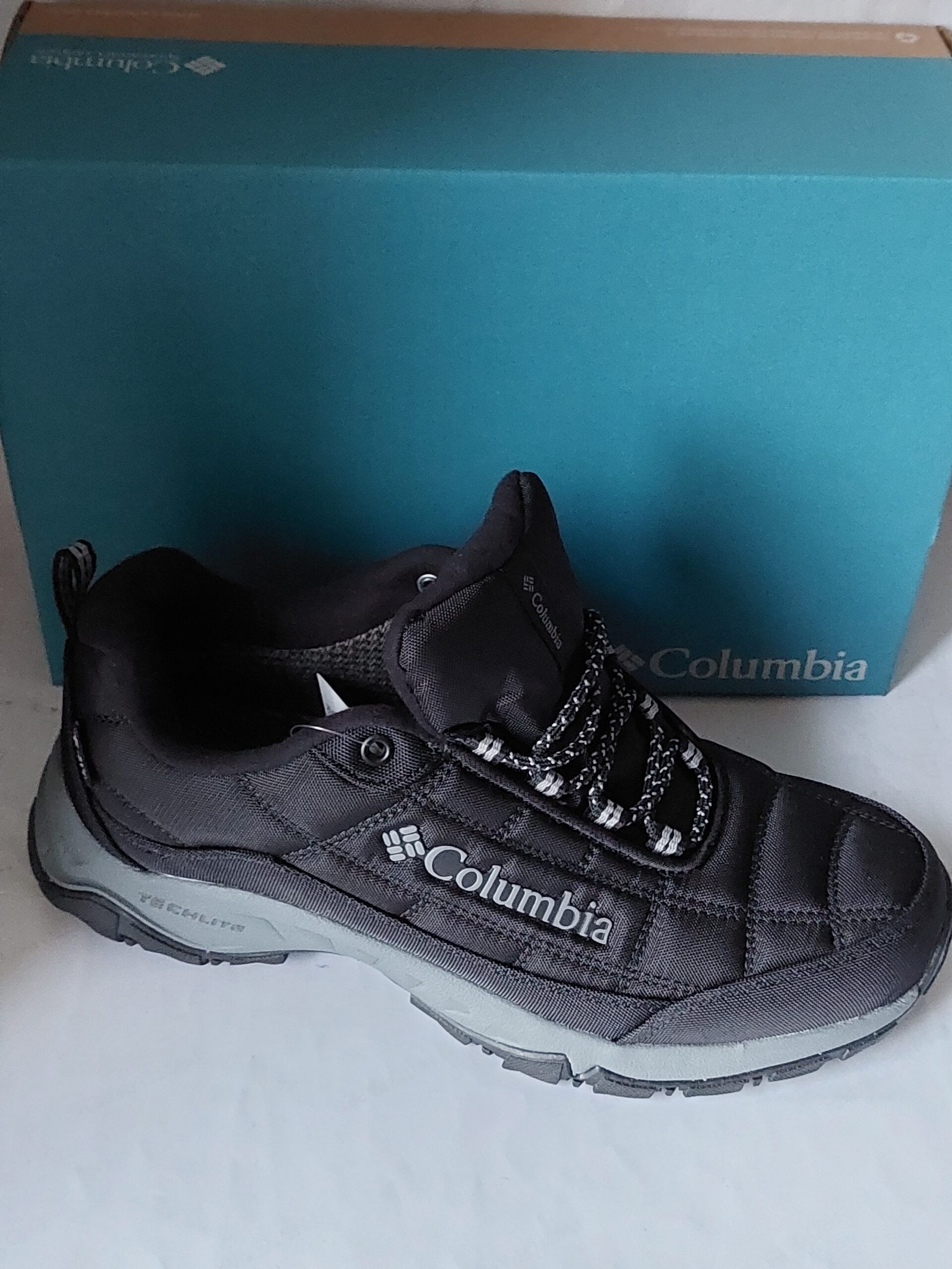 Зимние кроссовки COLUMBIA(A876-5) FIRECAMPчерные термо
