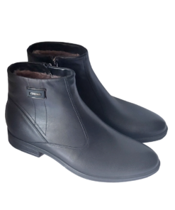 Зимние ботинки IKOS1129 1черные кожаные