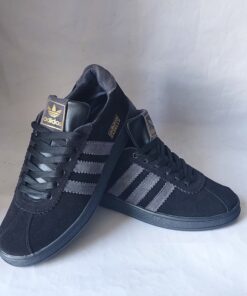 Кеды ADIDAS(Gazelle) замш черные photo Кеды ADIDAS(Gazelle) замш черные
