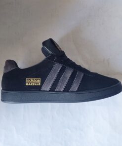 Кеды ADIDAS(Gazelle) замш черные photo Кеды ADIDAS(Gazelle) замш черные