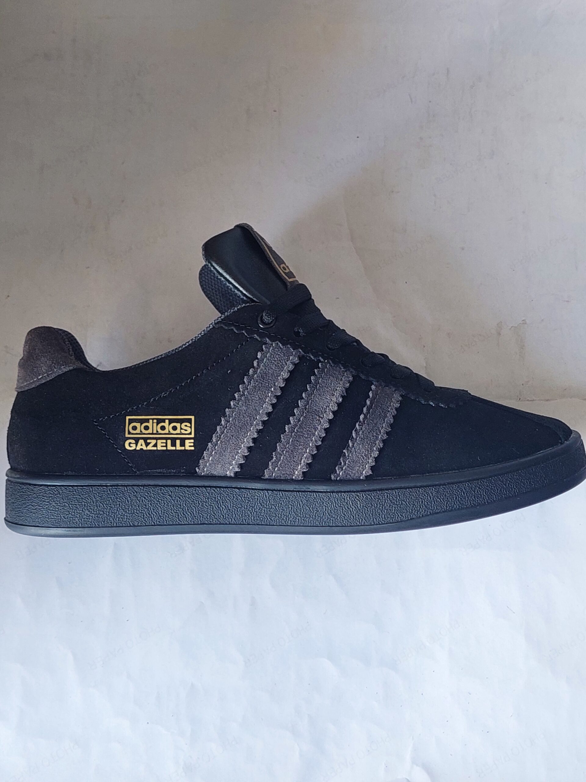 Кеды ADIDAS(Gazelle) замш черные photo Кеды ADIDAS(Gazelle) замш черные