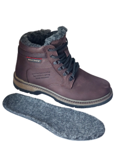 Ботинки Clubshoes 97 кожаные(нубук)коричневые