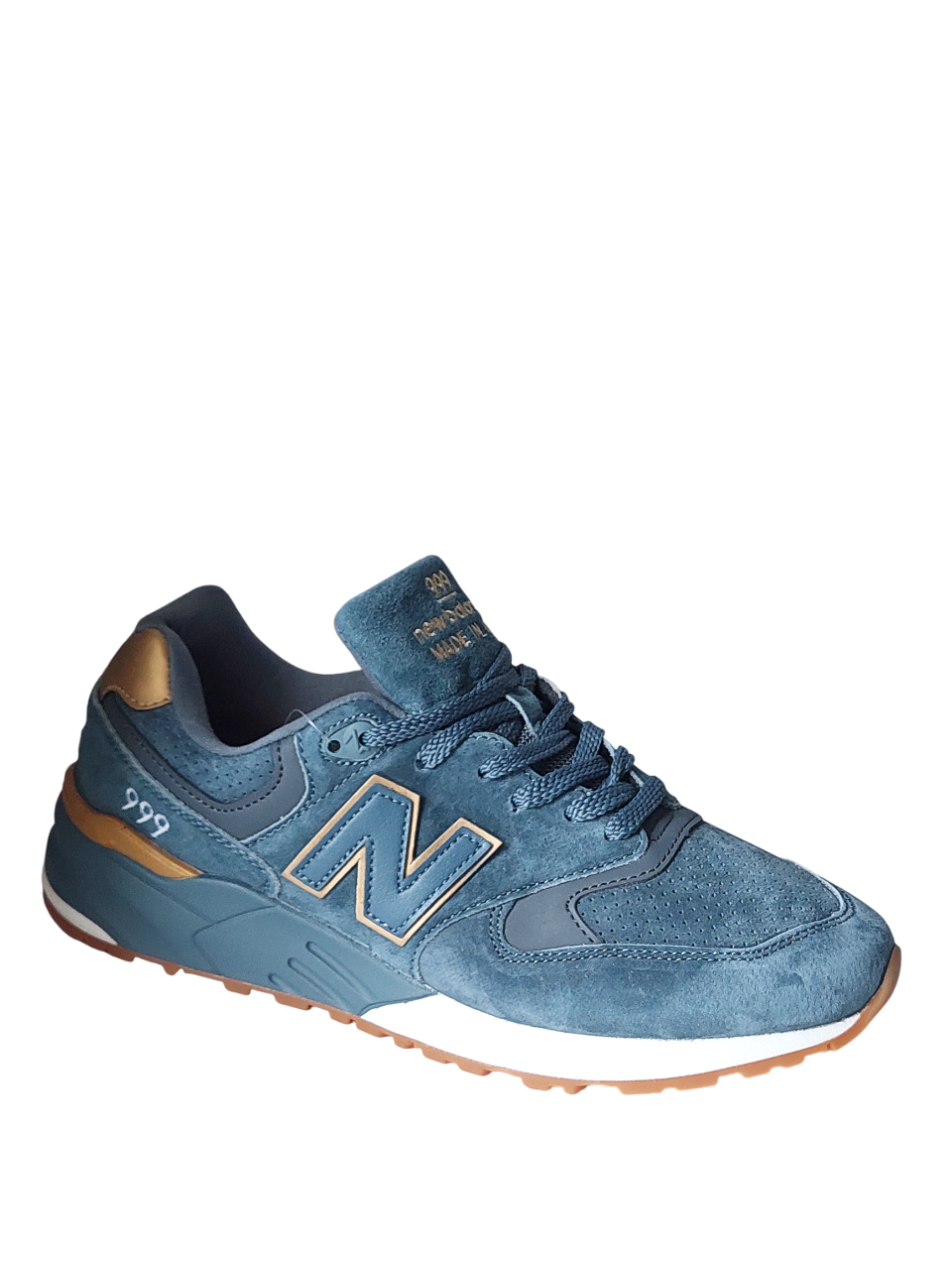 Кроссовки New Balance 999 (A482 10) синие замшевые photo Кроссовки New Balance 999 (A482 10) синие замшевые