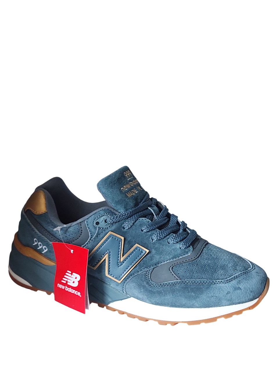 Кроссовки New Balance 999 (A482 10) синие замшевые photo Кроссовки New Balance 999 (A482 10) синие замшевые