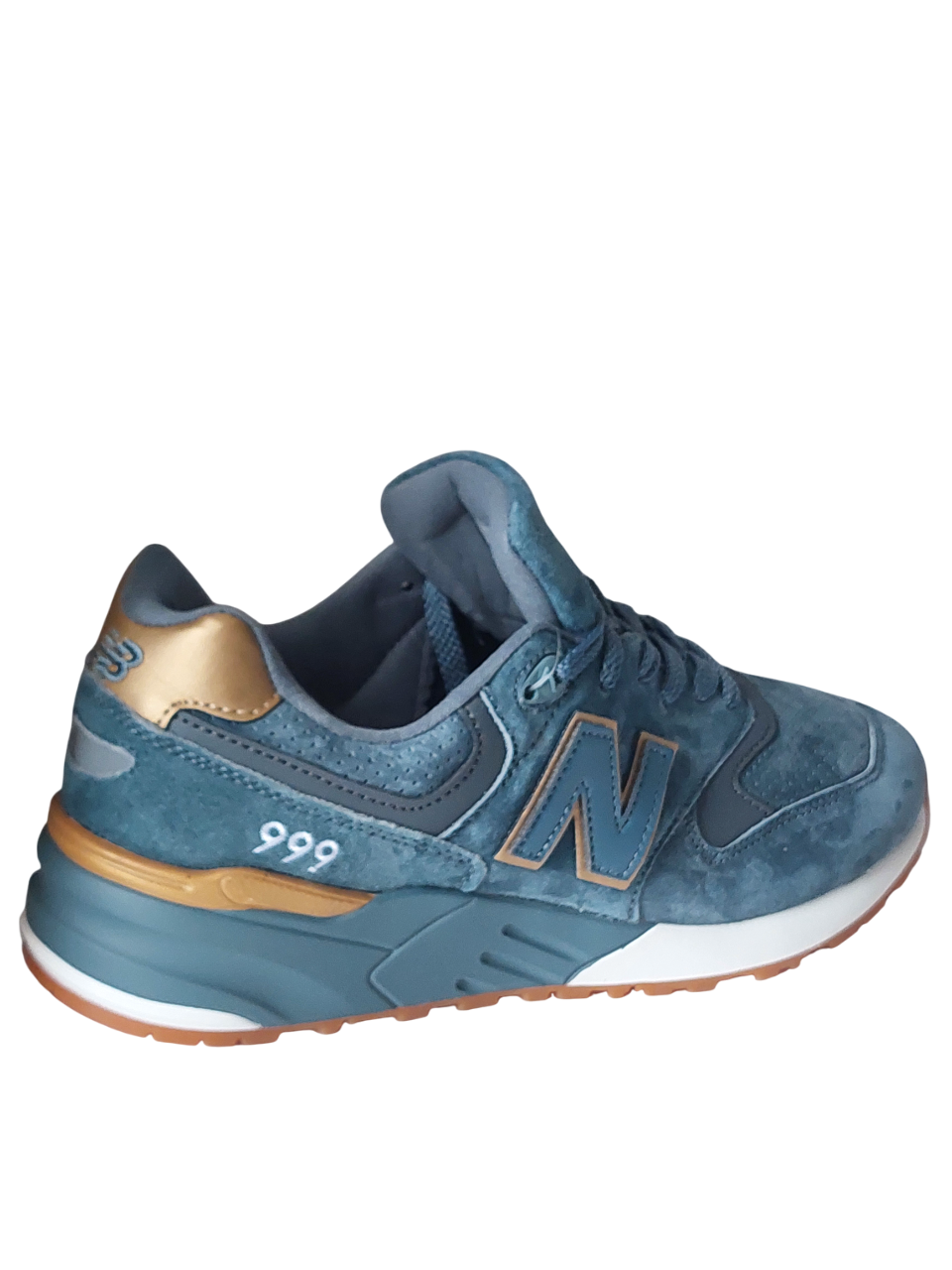 Кроссовки New Balance 999 (A482 10) синие замшевые photo Кроссовки New Balance 999 (A482 10) синие замшевые