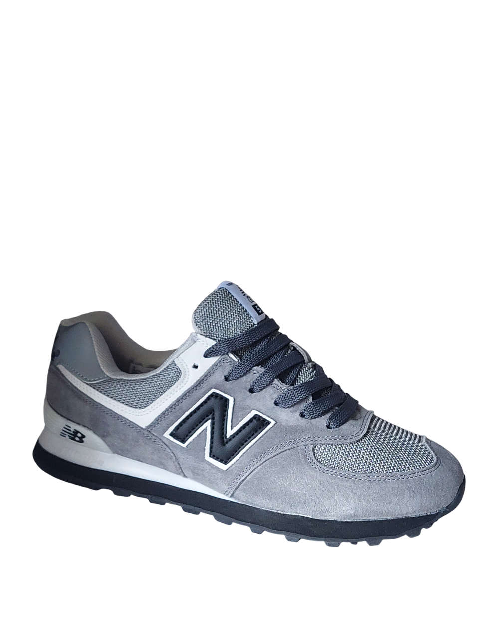 Кроссовки New Balance 574 Classik(573 6) серые замшевые photo Кроссовки New Balance 574 Classik(573 6) серые замшевые