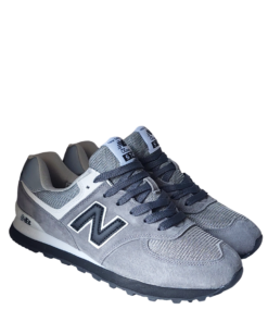 Кроссовки New Balance 574 Classik(573 6) серые замшевые photo Кроссовки New Balance 574 Classik(573 6) серые замшевые