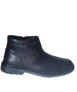 Зимние ботинки Lesta 6571 черные кожаные