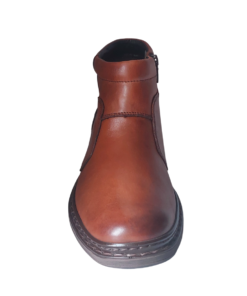 Зимние ботинки Lesta 6571 кожаные коричневые