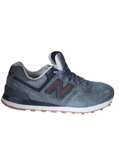 Кроссовки New Balance 574 Classik(574 5) серые замшевые photo Кроссовки New Balance 574 Classik(574 5) серые замшевые