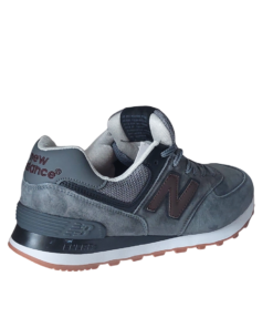 Кроссовки New Balance 574 Classik(574 5) серые замшевые photo Кроссовки New Balance 574 Classik(574 5) серые замшевые