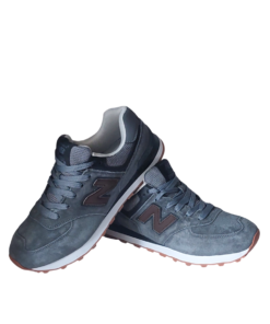 Кроссовки New Balance 574 Classik(574 5) серые замшевые photo Кроссовки New Balance 574 Classik(574 5) серые замшевые