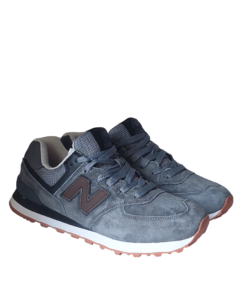 Кроссовки New Balance 574 Classik(574 5) серые замшевые photo Кроссовки New Balance 574 Classik(574 5) серые замшевые