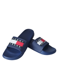 Мужские шлепанцы TOMMY JEANS(P3 5)синие