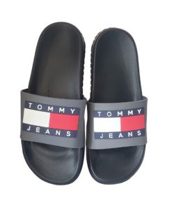 Мужские шлепанцы TOMMY JEANS(P3 5)серые