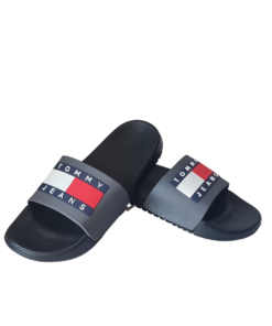 Мужские шлепанцы TOMMY JEANS(P3 5)серые