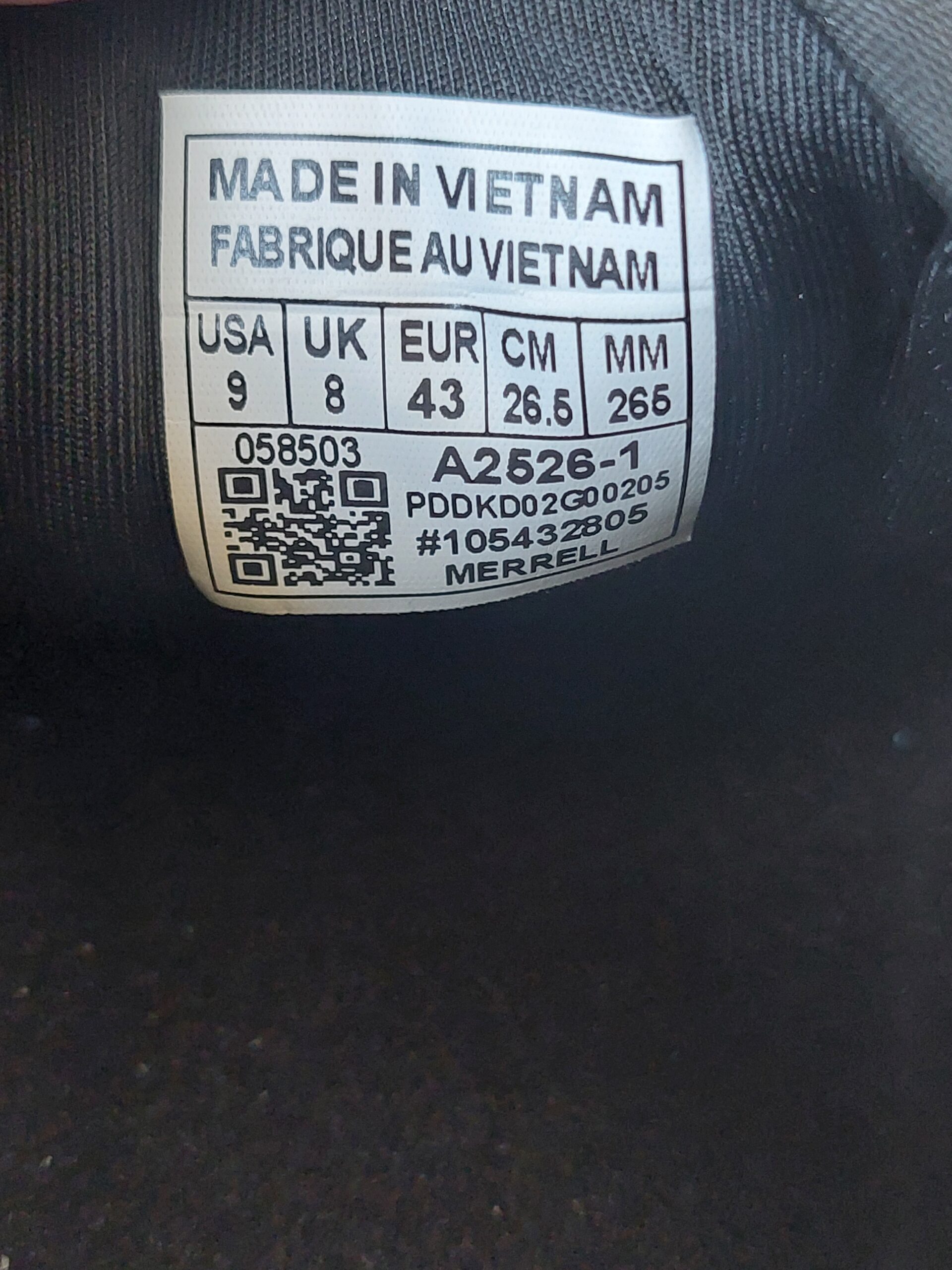 Зимние кроссовки MERRELL (A2526 1) Black термо photo Зимние кроссовки MERRELL (A2526 1) Black термо