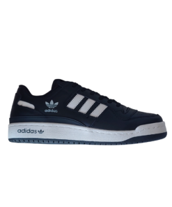 Кроссовки ADIDAS FORUM Low (5454 6)кожаные черные