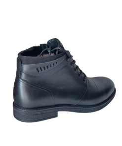 Зимние ботинки IKOS 3763 1черные кожаные