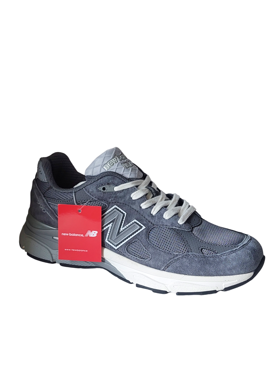 Кроссовки New Balance 990 (A494 4) серые замшевые photo Кроссовки New Balance 990 (A494 4) серые замшевые