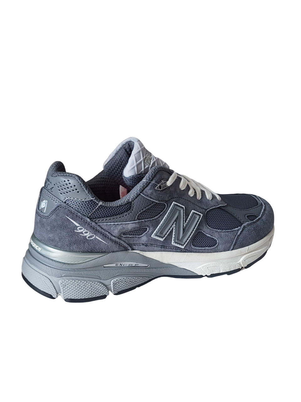 Кроссовки New Balance 990 (A494 4) серые замшевые photo Кроссовки New Balance 990 (A494 4) серые замшевые