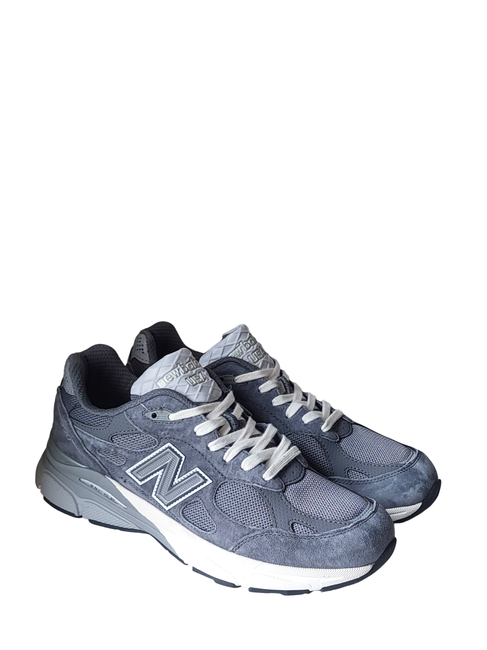 Кроссовки New Balance 990 (A494 4) серые замшевые photo Кроссовки New Balance 990 (A494 4) серые замшевые