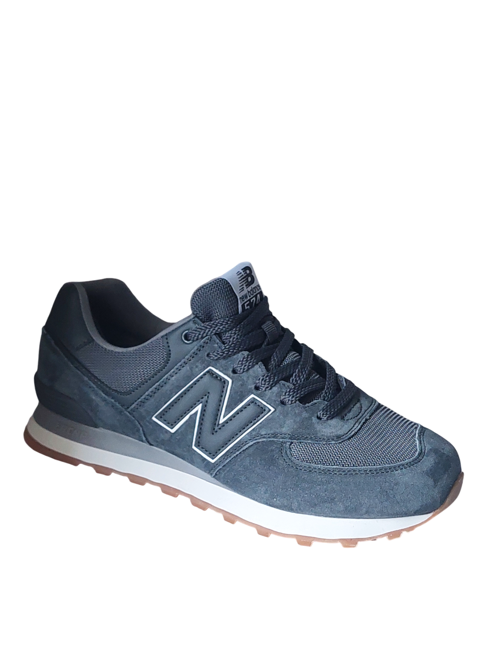 Кроссовки New Balance 574 Classik(5629 4) серые замшевые photo Кроссовки New Balance 574 Classik(5629 4) серые замшевые