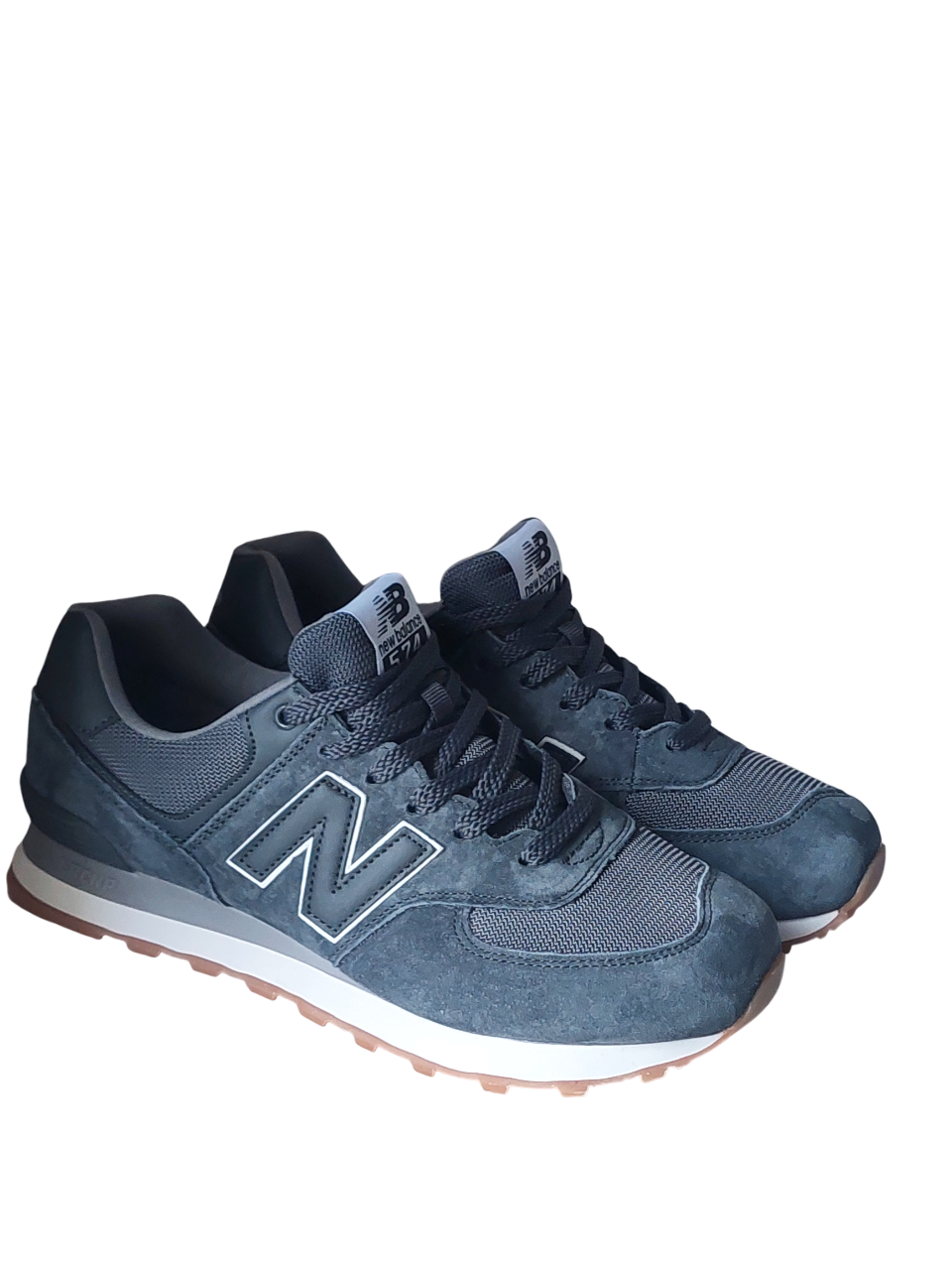 Кроссовки New Balance 574 Classik(5629 4) серые замшевые photo Кроссовки New Balance 574 Classik(5629 4) серые замшевые