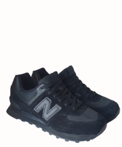 Кроссовки New Balance 574 Classik(5629 1) черные замшевые photo Кроссовки New Balance 574 Classik(5629 1) черные замшевые