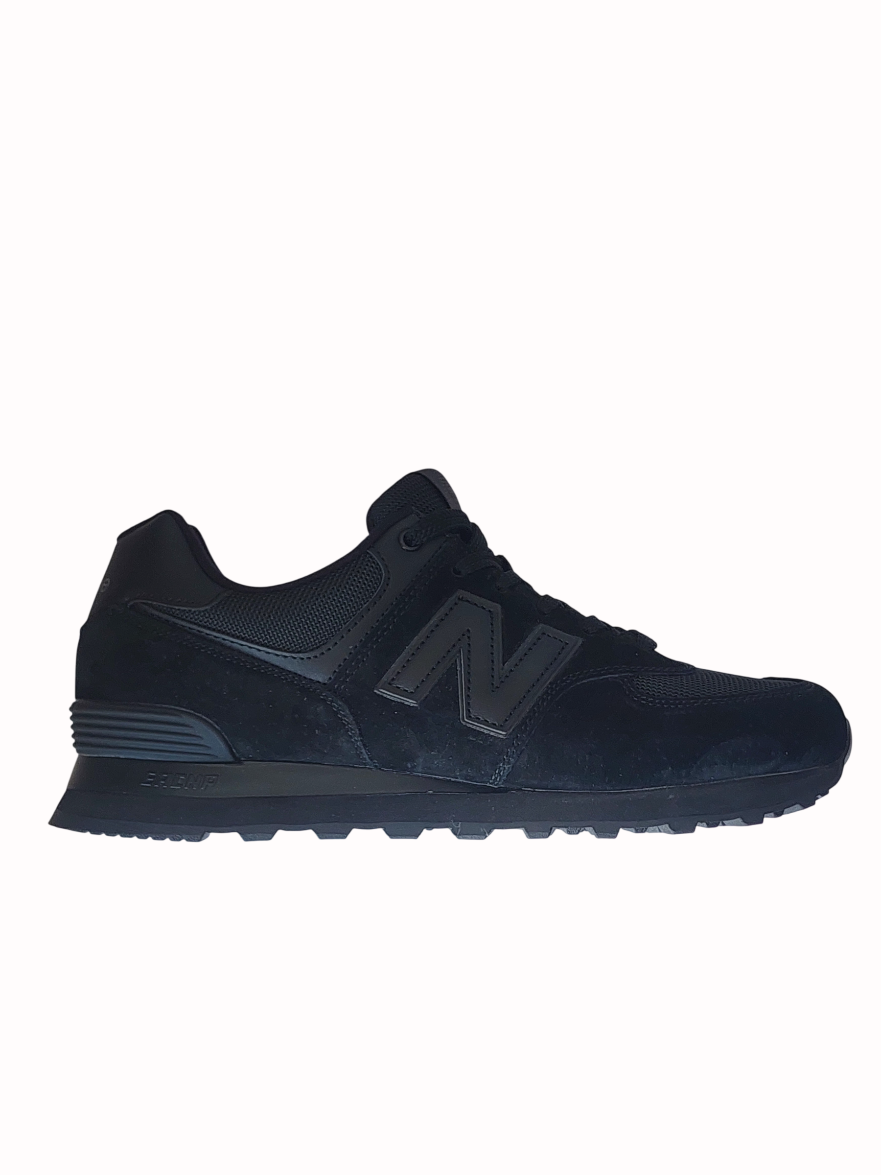 Кроссовки New Balance 574 Classik(5629 1) черные замшевые photo Кроссовки New Balance 574 Classik(5629 1) черные замшевые