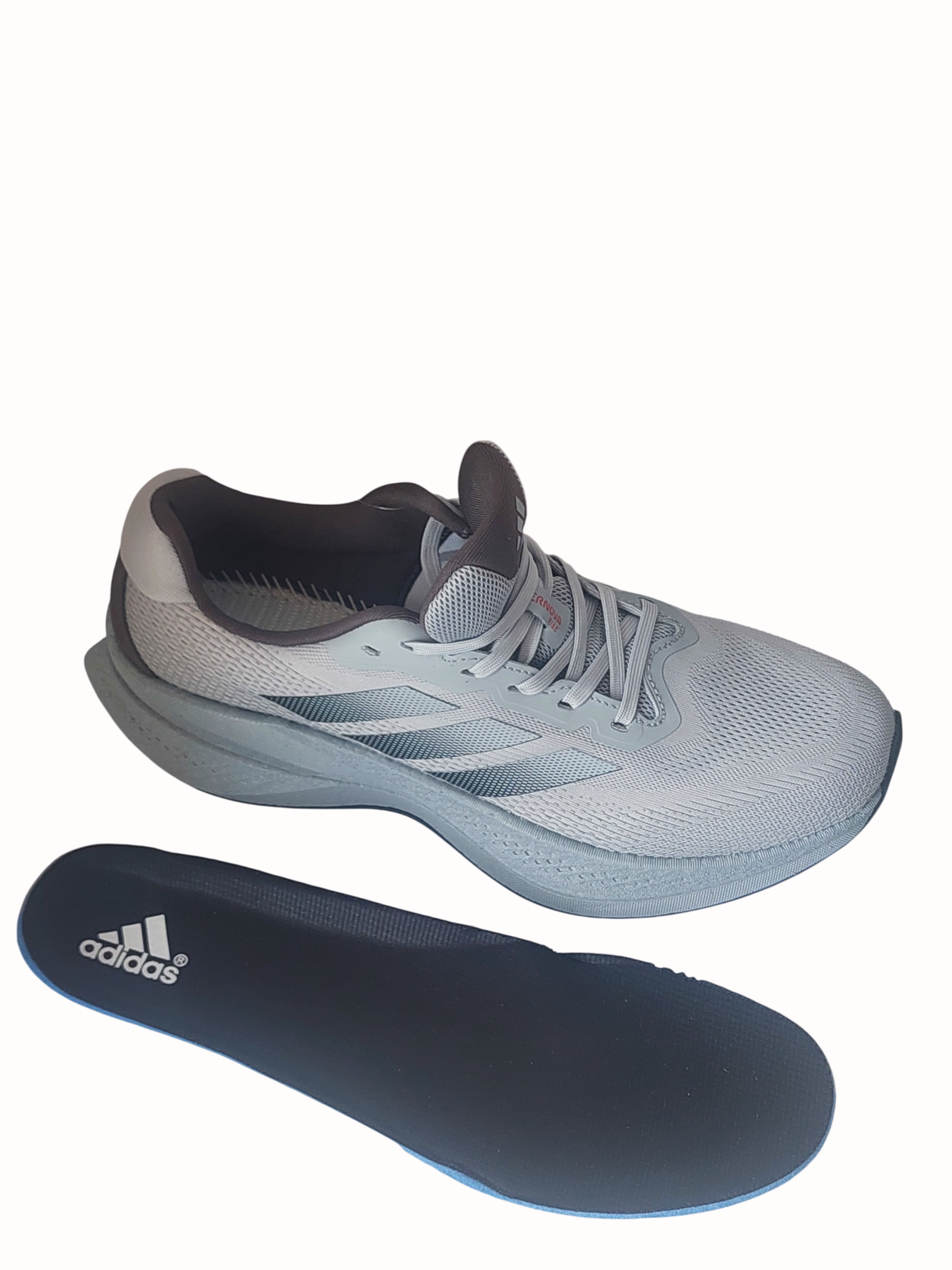 Кроссовки летние ADIDAS Supernowa Rise(A271 10) сетка светло серые photo Кроссовки летние ADIDAS Supernowa Rise(A271 10) сетка светло серые