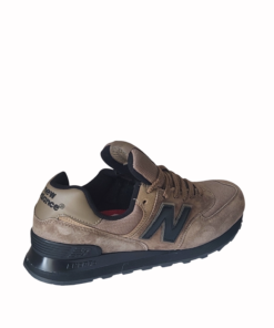 Кроссовки New Balance 574 Classik(A417 32) коричневые замшевые