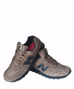 Кроссовки New Balance 574 Classik(A417 32) коричневые замшевые