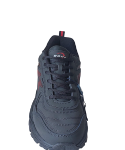 Кроссовки BONA 982D кожаные черные