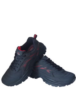 Кроссовки BONA 982G кожаные черные